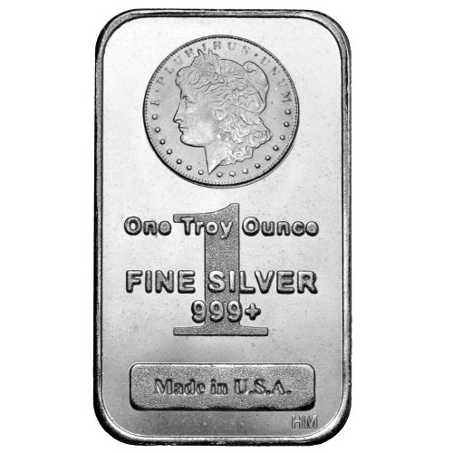1 oz HM Morgan Silver Bar (New)