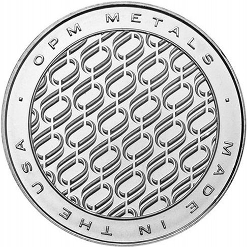 1 oz OPM Silver Round (Varied Condition)