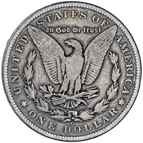 Morgan Silver Dollar Coin (1878-1904, Fine)