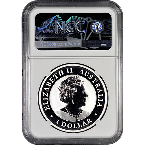 2019 1 oz Australian Silver Kookaburra Coin NGC MS69