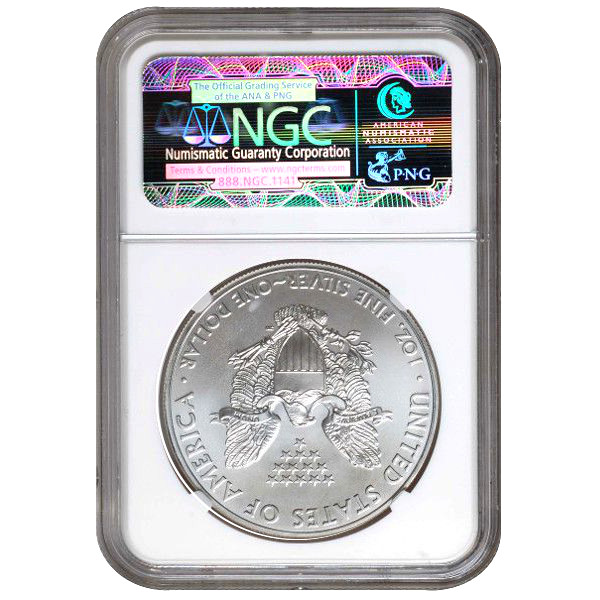 2006 1 oz American Silver Eagle Coin NGC MS69