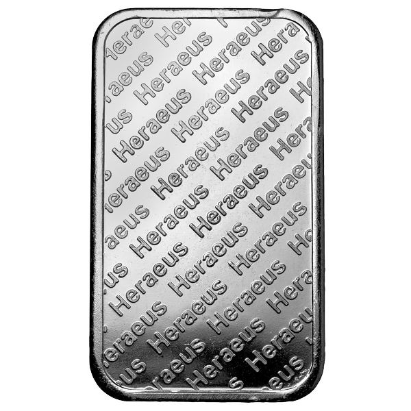 1 oz Heraeus Silver Bar (New)