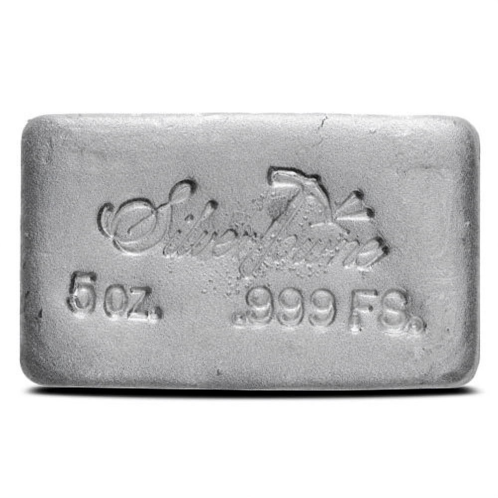 5 oz SilverTowne Poured Silver Bar (New)