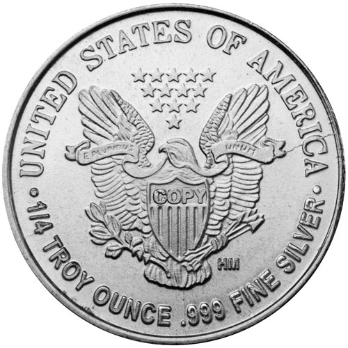 1/4 oz HM Walking Liberty Silver Round (New)