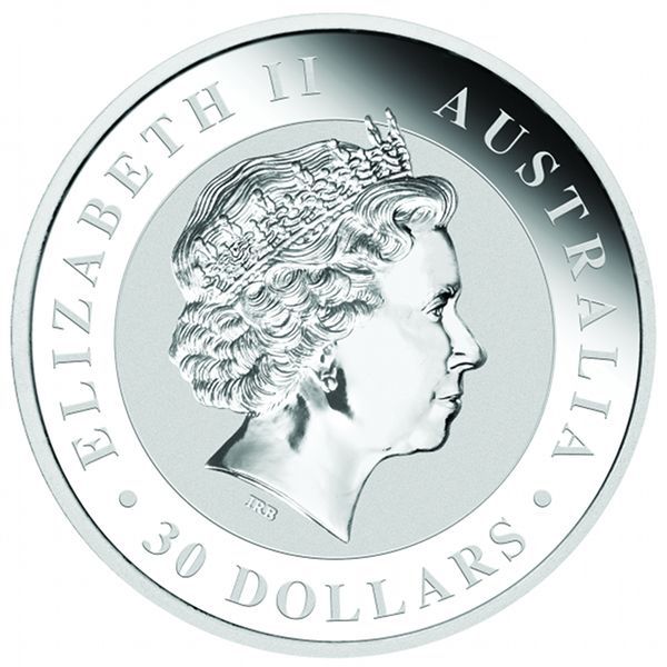 2014 1 Kilo Australian Silver Kookaburra Coin (BU)