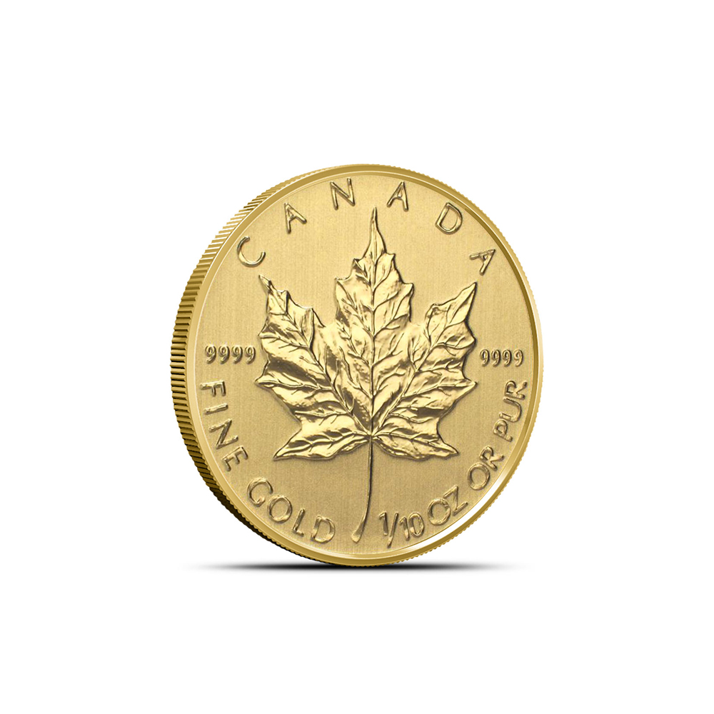 2014 1/10 oz Canadian Gold Maple Leaf Coin (BU)