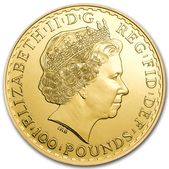 2014 1 oz British Gold Britannia Coin