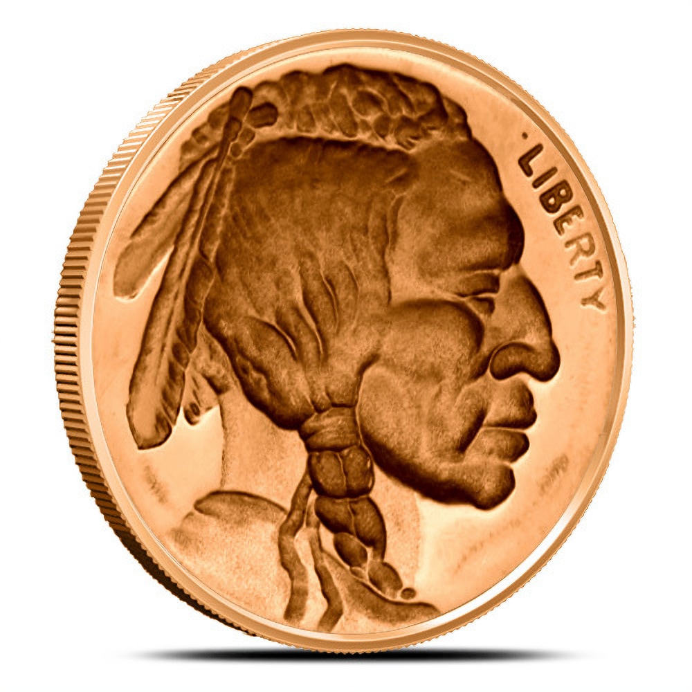 1 oz Indian Head Copper Round (New)