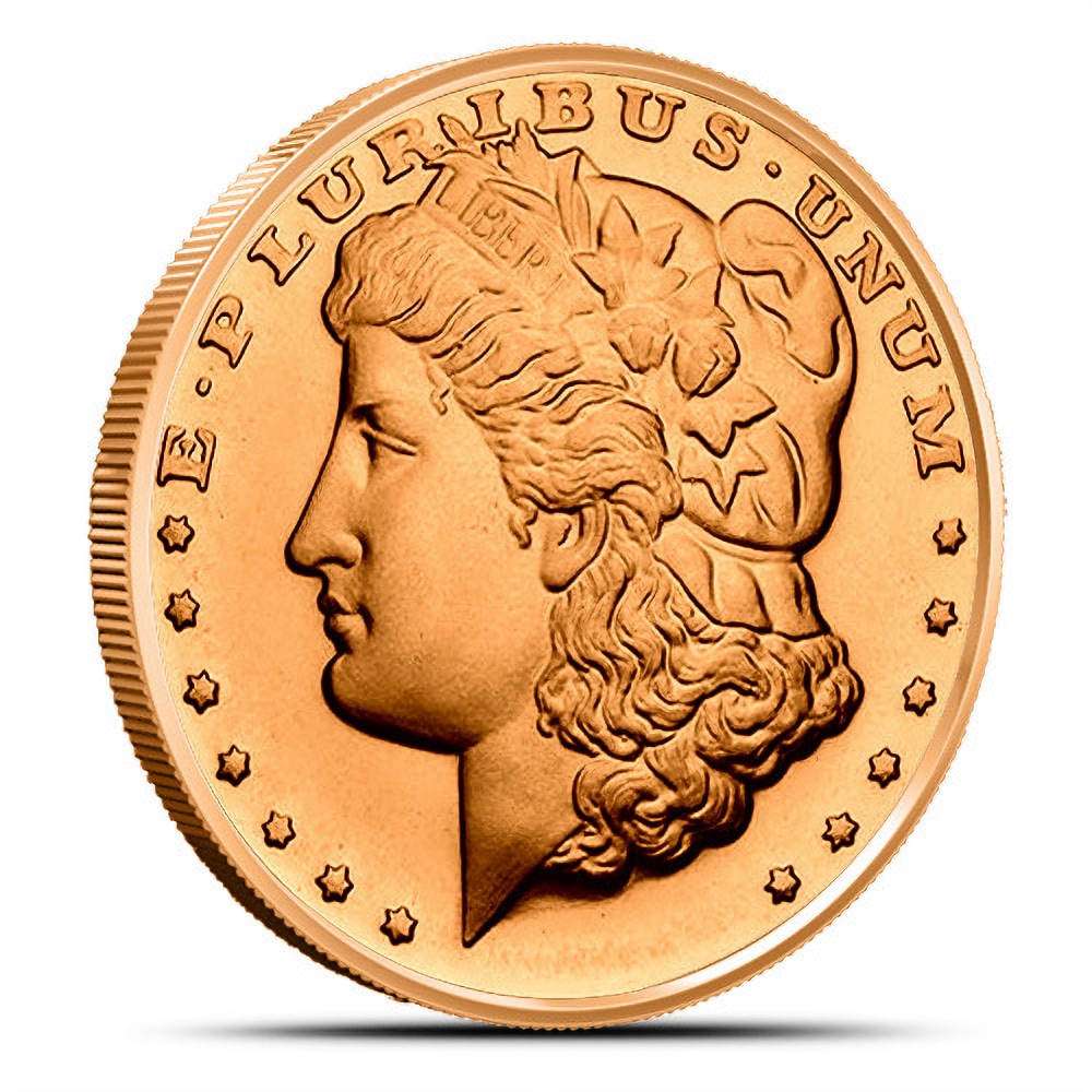 1 oz Morgan Copper Round (New)