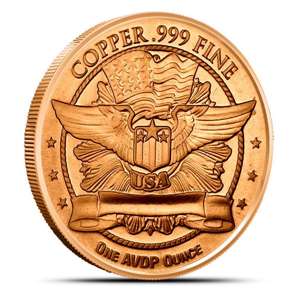 1 oz Morgan Copper Round (New)