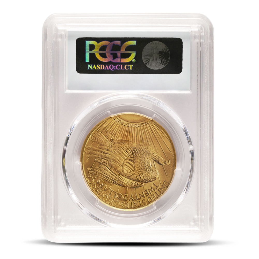 Pre-33 $20 Saint Gaudens Gold Double Eagle Coin MS65 (PCGS or NGC)