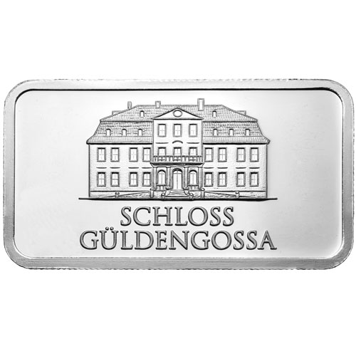 1 oz Geiger Silver Bar (Secondary Market)
