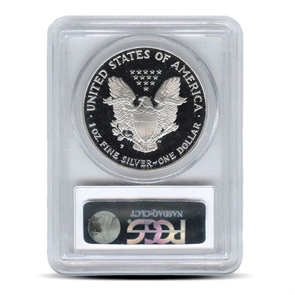 1997-P 1 oz Proof American Silver Eagle Coin PCGS PR70 DCAM