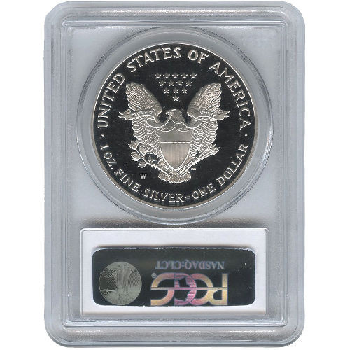 2003-W 1 oz Proof American Silver Eagle Coin PCGS PR70 DCAM