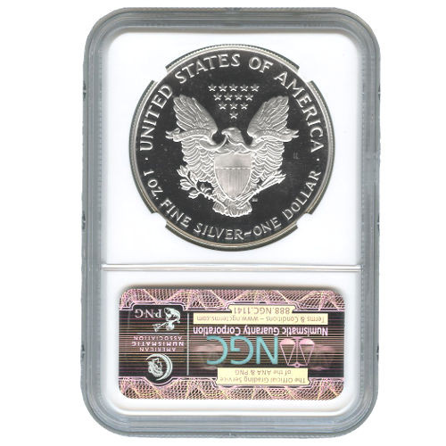 2008-W 1 oz Proof American Silver Eagle Coin NGC PF70 UCAM