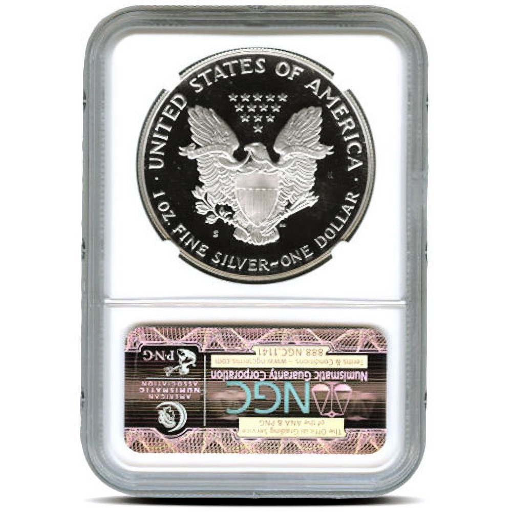 1986-S 1 oz Proof American Silver Eagle Coin NGC PF70 UCAM
