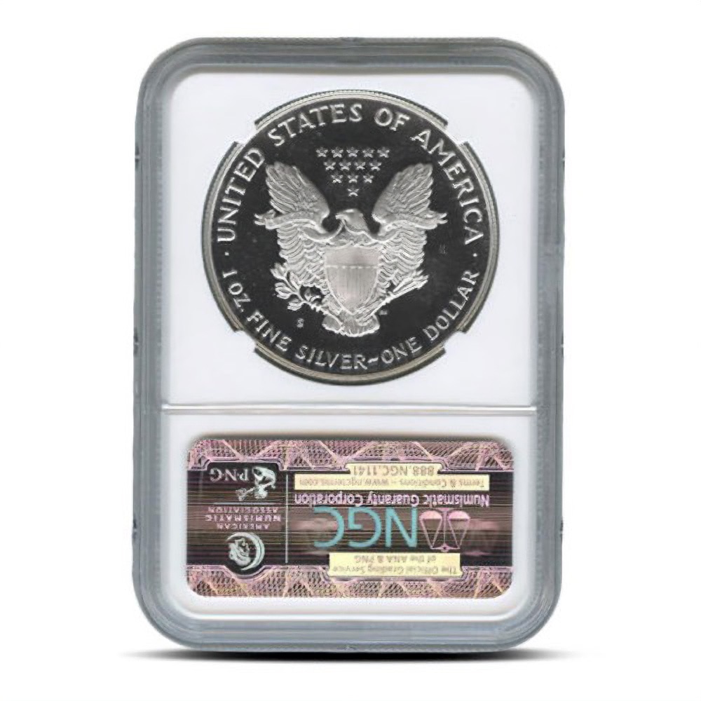 1991-S 1 oz Proof American Silver Eagle Coin NGC PF70 UCAM