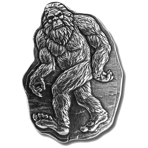 3 oz Monarch Bigfoot Silver Bar (New)