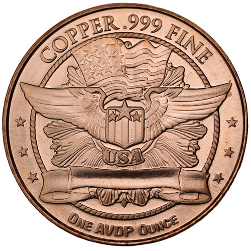 1 oz Maple Leaf Copper Round (New)
