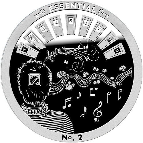 1 oz Essential Silver Round (Through That Door Series #2, New, Proof Like)