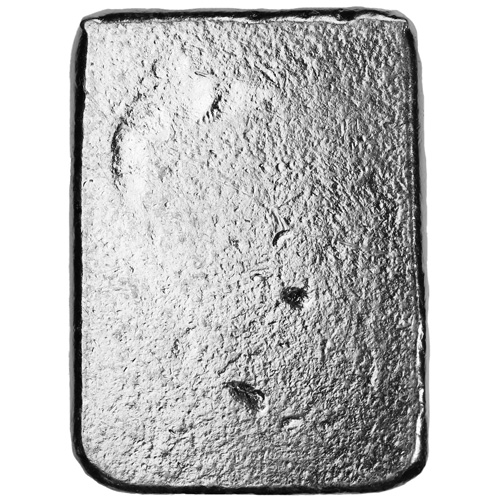 5 oz Atlantis Skull and Crossbones Hand Poured Silver Bar (New)