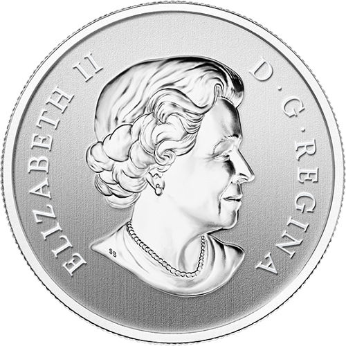 2015 1/2 oz Lunar Year of the Sheep $10 Canadian Silver Coin (BU)