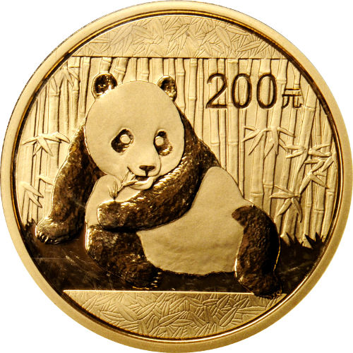 2015 1/2 oz Chinese Gold Panda Coin (BU)