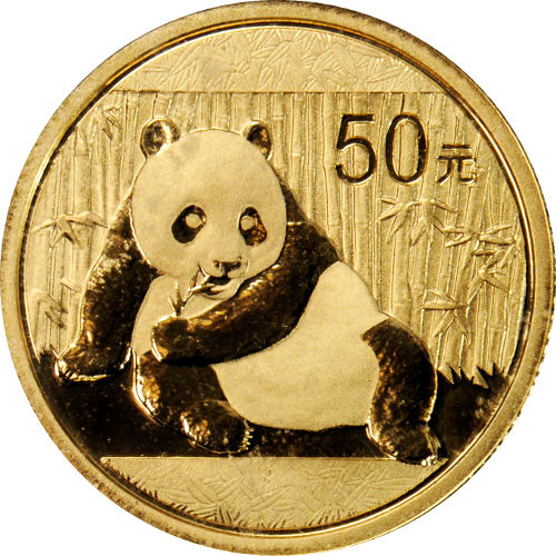 2015 1/10 oz Chinese Gold Panda Coin (BU)