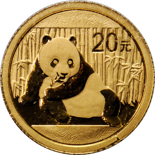 2015 1/20 oz Chinese Gold Panda Coin (BU)