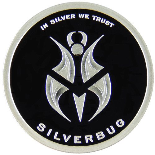 1 oz Proof Silverbug Silver Round (New, Version 2)