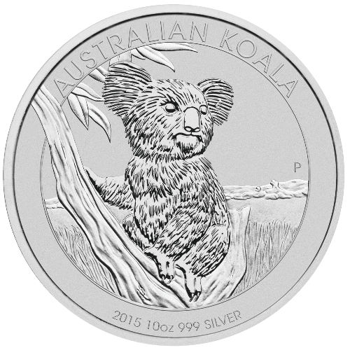 2015 10 oz Australian Silver Koala Coin (BU)
