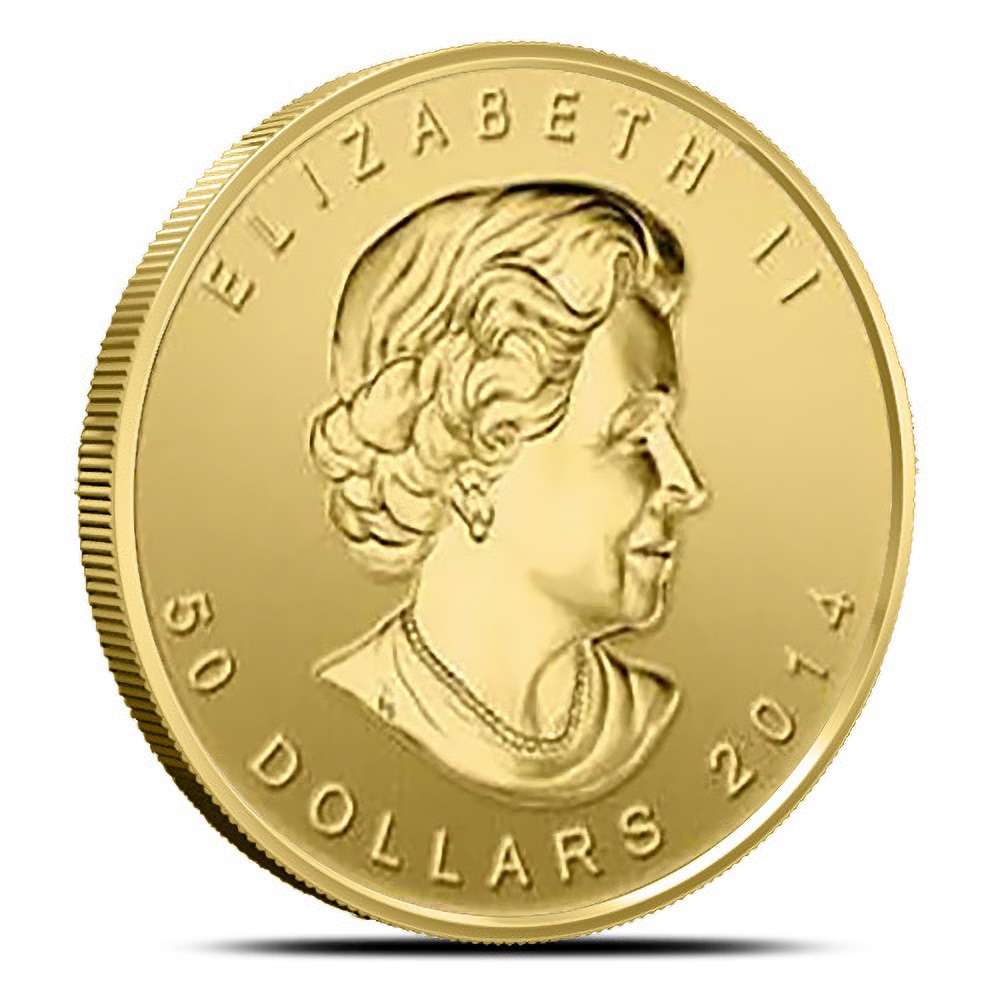 2014 1 oz Canadian Gold Five Blessings Coin (BU)