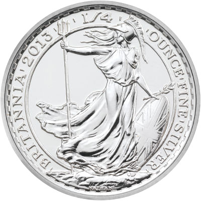 2013 1/4 oz S.S. Gairsoppa British Silver Britannia Coin