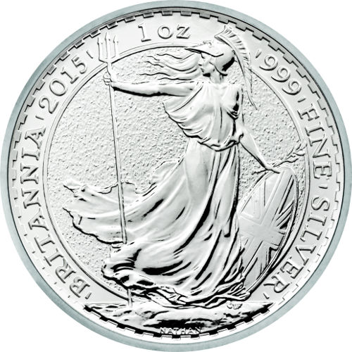 2015 British Silver Britannia Monster Box (500 Coins, BU)