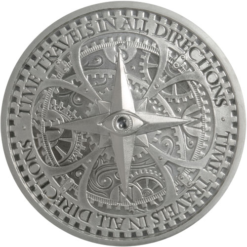 2 oz Time Travels Series Wayfarer Maiden Silver Round (New)