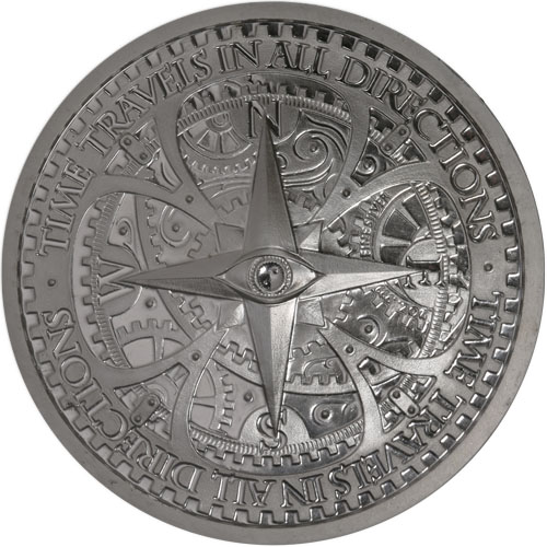 2 oz Time Travels Series Wayfarer Maiden Silver Round (New w/ CoA, Proof-Like)