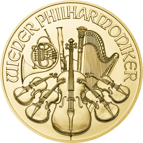 2015 1/4 oz Austrian Gold Philharmonic Coin (BU)