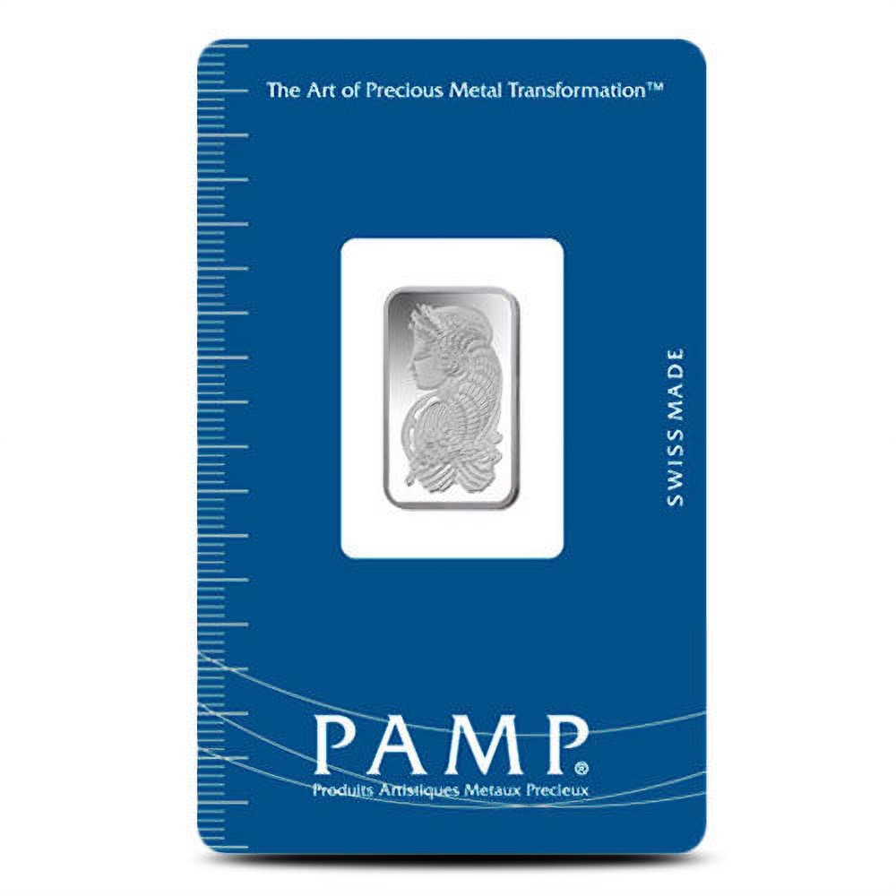 2.5 Gram PAMP Suisse Fortuna Silver Bar (New w/ Assay)
