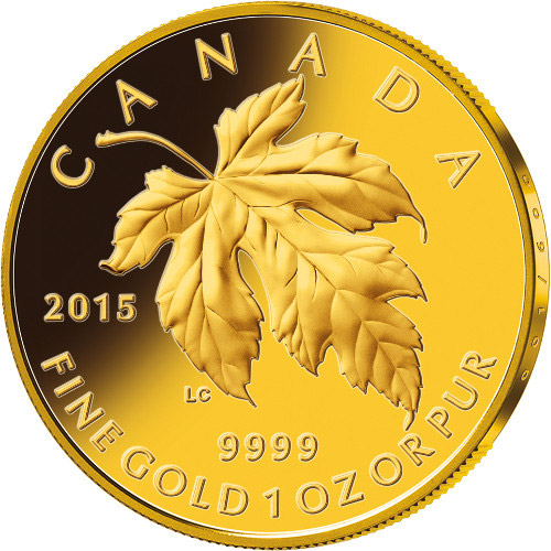 2015 Proof Canadian Gold Maple Leaf 4-Coin Premium Set