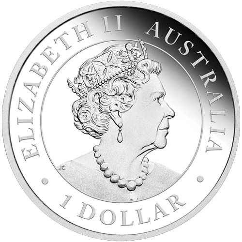 2019 1 oz Australian Silver Emu Coin