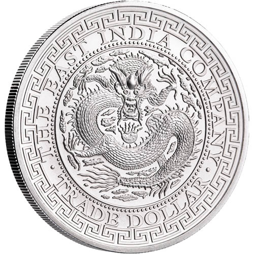 2019 1 oz Chinese Trade Dollar Silver Coin (BU)