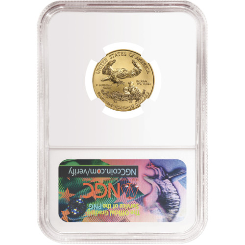 2019 1/4 oz American Gold Eagle Coin NGC MS69 ER