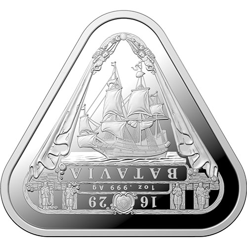 2019 1 oz Australian Shipwreck Batavia Silver Coin (BU)