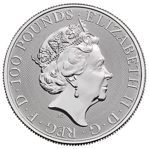 2019 1 oz British Platinum Britannia Coin (BU)