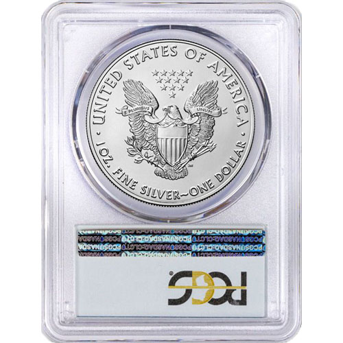 2019 1 oz American Silver Eagle Coin PCGS MS70