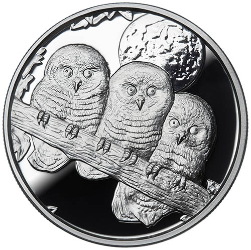 5 oz Proof Lisa Parker Collection Power of Three Silver Round (New w/ CoA)