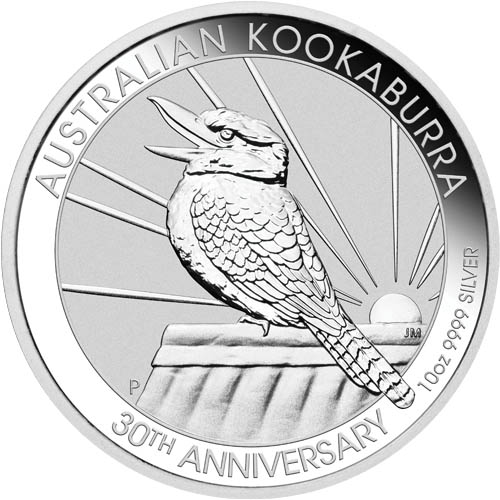 2020 10 oz Australian Silver Kookaburra Coin (BU)
