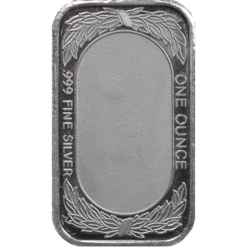 1 oz Merry Christmas Santa Silver Bar (New)