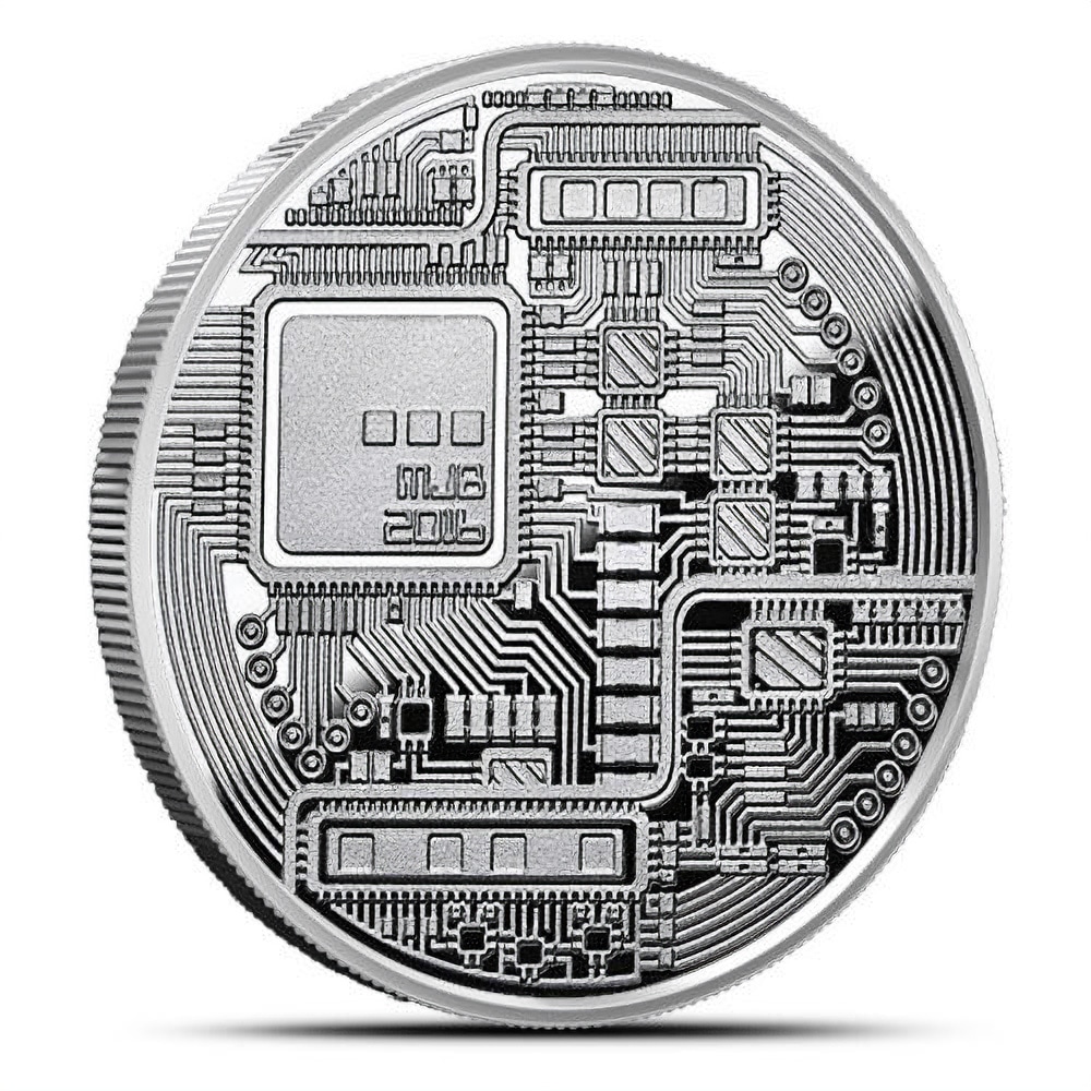 1 oz Proof Crypto Commemorative Ethereum Silver Round (New w/ CoA)