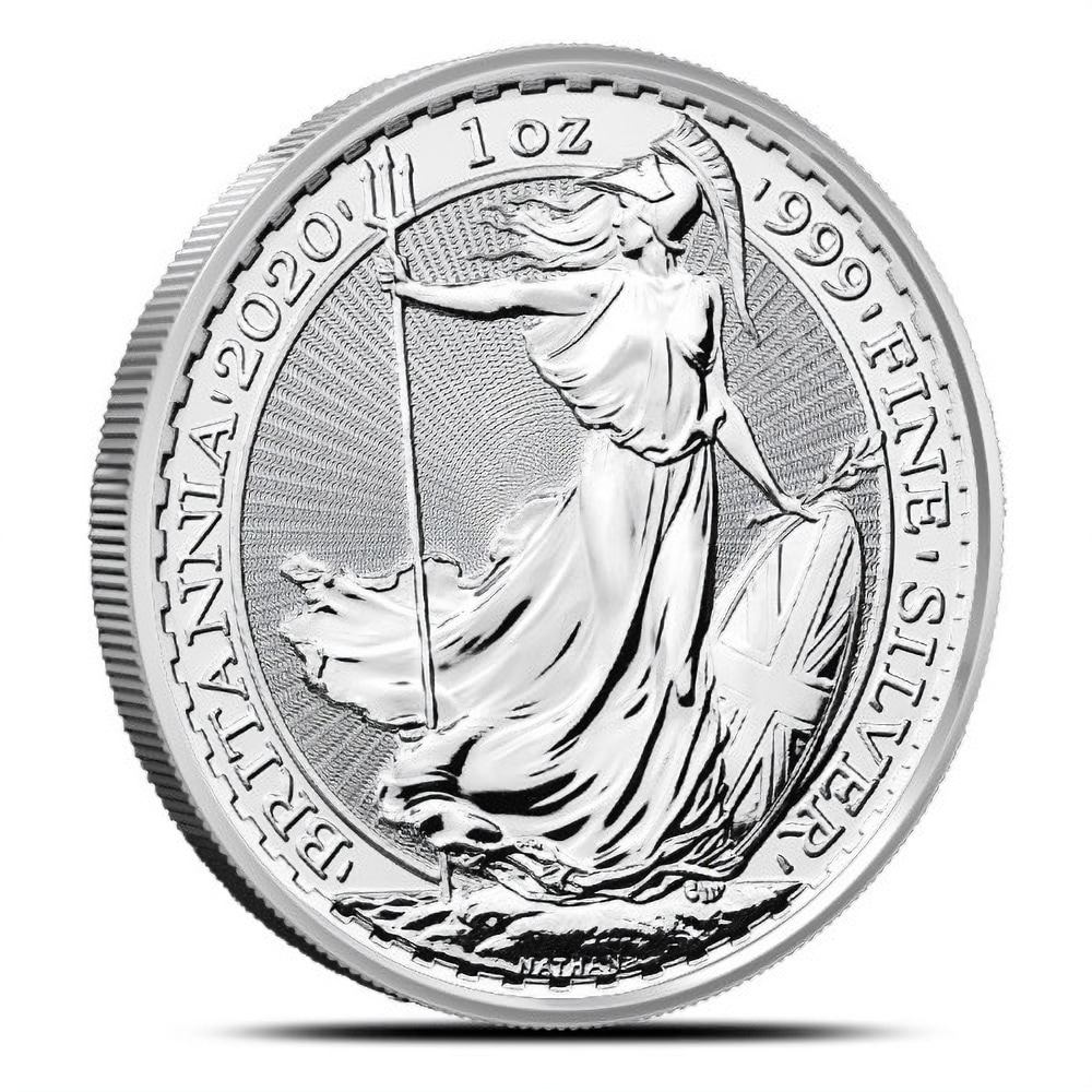 2020 1 oz British Silver Britannia Coin